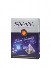 Чай ассорти Svay Black Variety, упаковка 24 пирамидки
